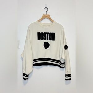 Boston Celtics team sweatshirt , sz : small